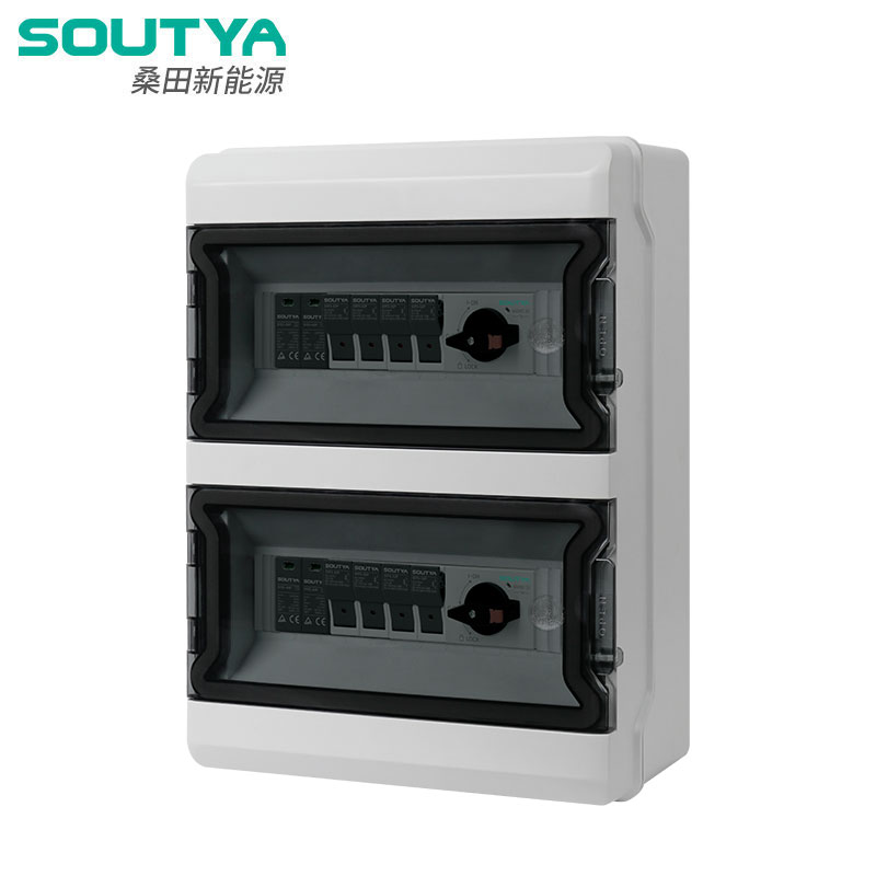 1000V DC Combiner Box 4 In 2 Out Isolator type