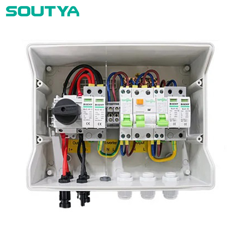 DC+AC Combiner Box Secat Solarem Installation tempus per 30% – Casum Study